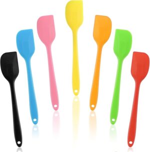 Isıya Dayanıklı Hamur Spatulası (7 Adet)